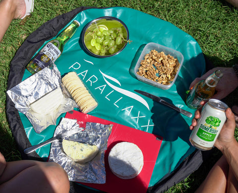 Impromptu fcbescolatfe picnic mat
